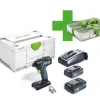 mode pas cher Festool TID 18 HPC 4,0 I-Plus Organizer Edition – Visseuse à Chocs Sans Fil – 577426 14