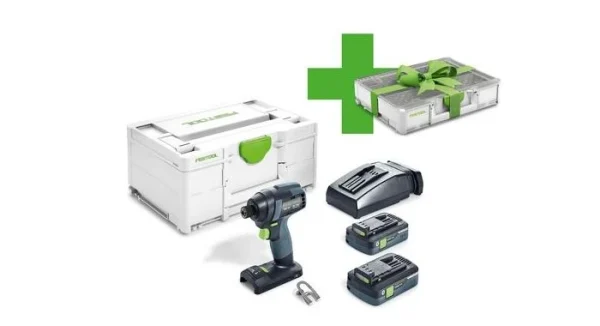 mode pas cher Festool TID 18 HPC 4,0 I-Plus Organizer Edition – Visseuse à Chocs Sans Fil – 577426 1