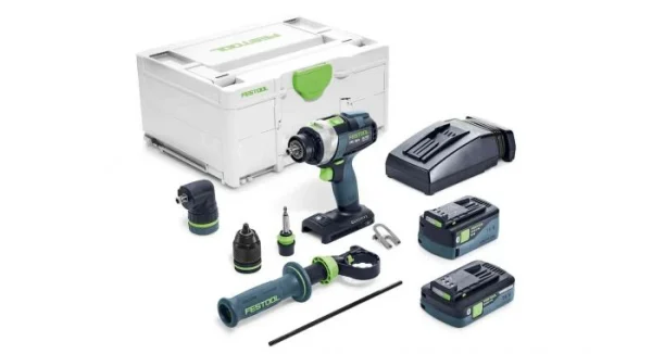 soldes luxe Festool TPC 18/4 5,2/4,0 I-Set – Perceuse-visseuse à Percussion Sans Fil – 577247 1