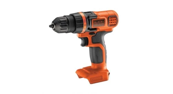 excellente qualité Black & Decker Black&Decker BDCDD18N – Perceuse Visseuse Sans Fil Li-Ion 18V (machine Seule) – 28 Nm – BDCDD18N-XJ 1