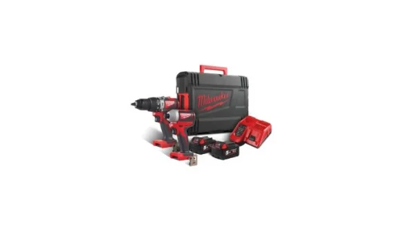 Milwaukee M18 BLPP2A2-502X Perceuse à Percussion / Batterie à Vis Li-Ion 18V (M18 BLPD2) – 4933464522 magasin en ligne france 1