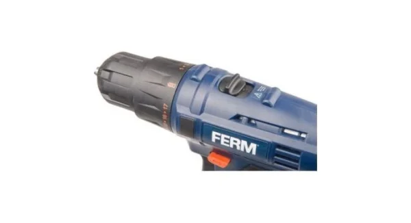 en vente FERM CDM1120 – Set Perceuse Visseuse Li-Ion 18V (2x Batterie 1.5Ah) Dans Mallette – 32Nm 4