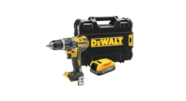 DeWALT DCD796E1T 18V Li-ion Visseuse/Perseuse A Percussion Sans Fil (18V XR Powerstack Set Batteries) Avec Coffret TSTAK Neuve avec étiquette 1