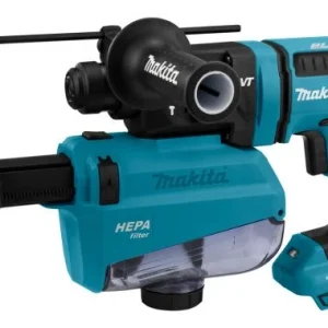 magasins pas chers Makita DHR182RTWJ Perforateur Burineur Sans-fil – 18V Li-ion – SDS-plus – Kit (2x 5,0 Ah) – Mbox – 1,7 J – Brushless 8