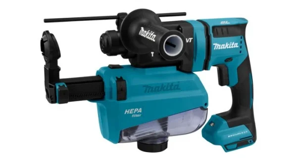 magasins pas chers Makita DHR182RTWJ Perforateur Burineur Sans-fil – 18V Li-ion – SDS-plus – Kit (2x 5,0 Ah) – Mbox – 1,7 J – Brushless 3