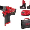 Milwaukee M12 FPD-402X Perceuse Visseuse à Percussion à Batteries 12V Li-Ion (2x Batterie 4,0Ah) Dans HD Box – Moteur Sans Charbon – 4933459804 prix de gros 5