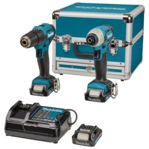 magasin en ligne france Makita CLX228SAX2 Visseuse à Percussion 10,8 V Li-ion (TD110D) & Perceuse Visseuse à Percussion (HP333D) – Batteries (3 X 2,0 Ah) – Coffret – CLX228SAX2 7