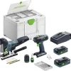 Paris Festool T 18+3/PSC 420 HPC I-Set 18V Li-Ion Batterie Set (2x 4,0Ah) Avec Systainer – Bluetooth – 577630 7