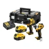 grande surprise DeWalt DCK2062M2T – Set D’outils Li-Ion 18V (2x Batterie 4,0Ah) Dans TSTAK – Moteur Brushless 10