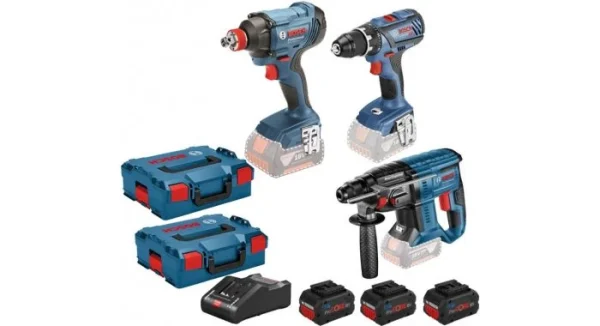 garantis authentique Bosch 0615990M0V / 3 Toolkit 18V 1