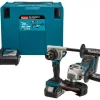 MAKITA DLX2430TJ Pack 2 Outils Sans-fil – 18V Li-ion – Perceuse-visseuse (DDF486) & Meuleuse D’angle (DGA504) – 2 Batteries 5,0 Ah – MBOX site en ligne 16