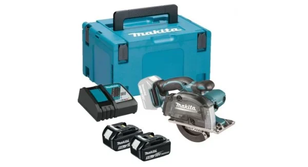 vente pas cher en ligne Scie Circulaire Sans-fil Makita DCS552RTJ – 18V Li-ion – 2 Batteries 5,0 Ah – Mbox – 136 Mm 1