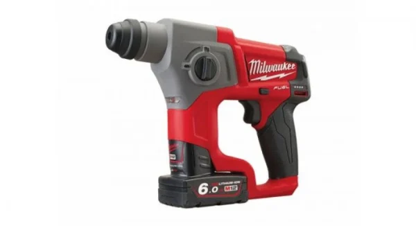 Milwaukee M12 CH-602x Marteau Perforateur SDS-plus à Batteries 12V Li-Ion Set (2x Batterie 6.0Ah) Dans HD-Box – Moteur Sans Charbon – 1,1J – 4933451510 achetez pas cher 1