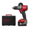 outlet Milwaukee M18 FDD2-502X – Set Perceuse Visseuse Li-Ion 18 V (2x Batterie 5,0 Ah) Dans HD Box – Moteur Brushless – 135Nm – 4933464267 16