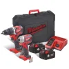 marque pas cher Milwaukee M18 CBLPP2A-402C – Set Perceuse à Percussion (M18 CBLPD-0) & Visseuse à Choc (M18 CBLID-0) (2x Batterie 4,0Ah) Dans HD Box – 4933464536 5