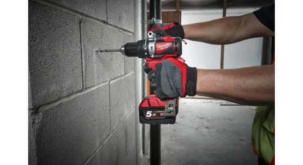 Milwaukee M18 BLPD2-0 – Perceuse Visseuse à Percussion Sans Fil Li-Ion 18V (machine Seule – Moteur Brushless – 82 Nm marques pas cher 5