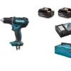 magasin pas cher Makita DLX2127TJ1 Pack 18V Sans-fil Li-ion – Perceuse Visseuse (DDF482Z) Et Perceuse Visseuse à Percussion (DTD152Z) – Batterie (3x 5,0 Ah) 5