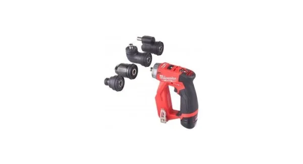 dernière tendance Milwaukee M12 FDDXKIT-202X – Set Perceuse Visseuse Li-Ion 12V (2x Batterie 2.0Ah) Dans HD-Box – 34Nm 1