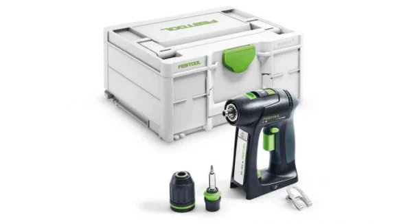 Festool C 18-Basic – Perceuse-visseuse Sans Fil – Machine Seule – 576434 magasins pas chers 1