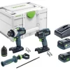 marques de renommée Festool 577654 / TID 18 5,0/4,0-Set TPC 18/4 5