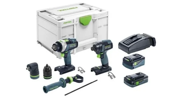 marques de renommée Festool 577654 / TID 18 5,0/4,0-Set TPC 18/4 1