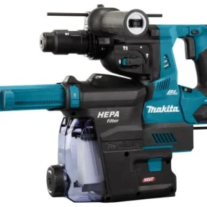 Makita HR004GM202 Perforateur Burineur Sans-fil – XGT 40V Max Li-ion – SDS-Plus – Kit (2x 4,0Ah) – Système D’aspiration – Mbox – 2,9 J – Brushless garantis authentique 9