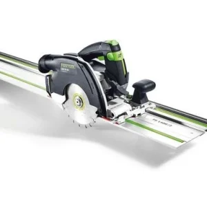 Meilleur Prix Garanti Festool HKC 55 EB-Basic – Scie Circulaire à Capot Basculant Sans Fil – Machine Seule – 576163 16