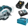 en promotion Scie Circulaire Sans-fil Makita DSS610RMJ – 18V Li-ion – 2 Batteries 4,0 Ah – MAKPAC – 165 Mm 5