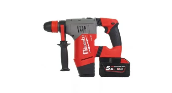 Milwaukee M28 CHPX-502X Jeu De Marteaux Rotatifs SDS-Plus à Batterie Li-Ion 28V (2x 5,0 Ah) En HD BOX – 4933451025 Meilleur Service 1