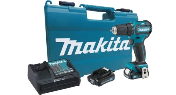 Perceuse Visseuse Sans-fil Makita DF332DSAE – 10,8V Li-ion Coulissante – 2 Batteries 2,0 Ah – Coffret – Brushless – 35 Nm grande surprise 1