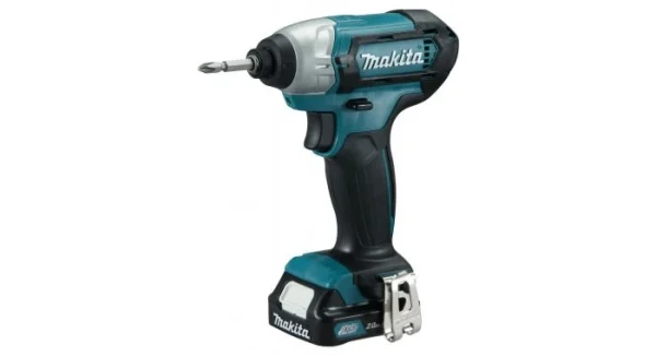 Visseuse à Percussion Sans-fil Makita TD110DSAJ – 10,8 V Li-ion – 2 Batteries 2,0 Ah – MBOX – 110 Nm Retour gratuit en magasin. 1