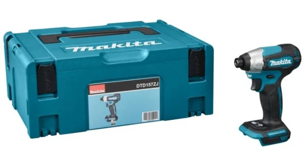 officiel Visseuse à Percussion Sans-fil Makita DTD157ZJ – 18V Li-ion – Mbox – Machine Seule 1