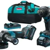 Makita DK0139G202 Pack 2 Machines Sans-fil – XGT 40V Max Li-ion – Boulonneuse (TW001G) & Meuleuse (GA005G) + Batteries (2x 4, 0Ah) – Sac aux meilleurs prix 13