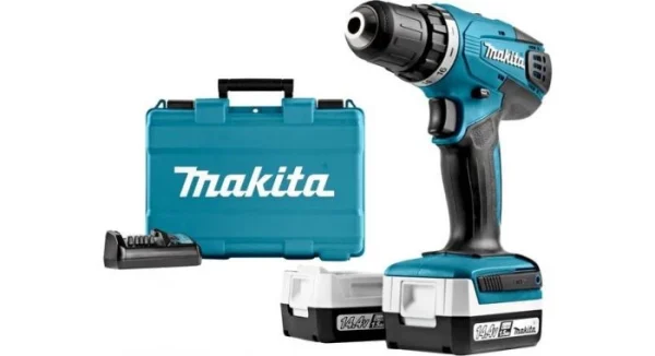 Perceuse Visseuse Sans-fil Makita DDF453SFE – 18V Li-ion – 2 Batteries 3,0 Ah – Coffret – 42 Nm commentaire favorable 3