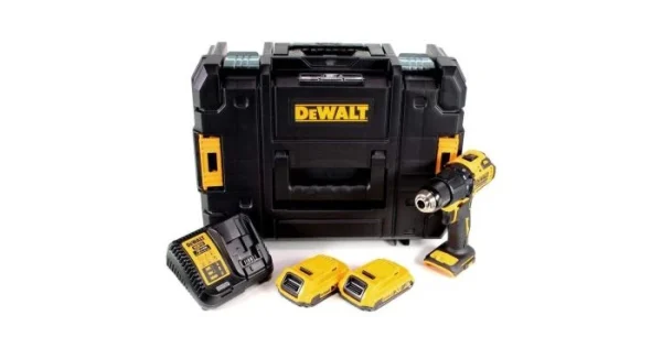 shopping pas cher DeWALT DCD709D2T Perceuse Visseuse Sans-fil – 18V Li-Ion – 2 Batteries 2,0 Ah – TSTAK – DCD709D2T-QW 1