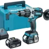 Makita DHP481RMJ Visseuse Perceuse à Percussion à Batteries 18V Li-Ion (2x Batteries 4.0Ah) Dans MAKPAC – Moteur Sans Charbon Boutique officielle 5