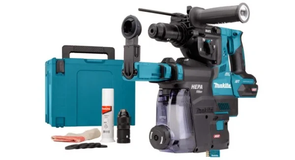 Makita HR002GZ05 Perforateur Burineur Sans-fil – XGT 40V Max Li-ion- SDS-Plus – Système D’aspiration – 2,9 J – Brushless – Machine Seule grande promotion 1