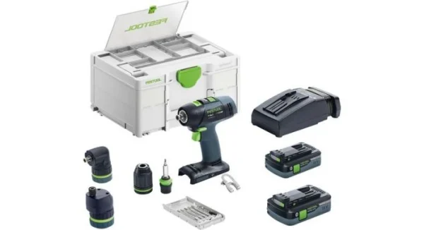 officiel Festool 577609 / T 18+3 HPC 4,0 I-Set 1