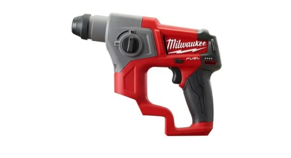 Milwaukee M12 CH-402C Marteau Perforateur SDS-plus à Batteries 12V Li-Ion Set (2x Batterie 4.0Ah) En Coffre – Moteur Sans Charbon – 4933441475 grande surprise 3