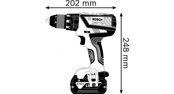 excellents soldes Bosch 06019H400C / GSB 18V-28 5