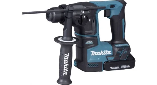 mode Marteaux Rotatifs Sans-fil Makita DHR171RAJ – 18V Li-ion – 2 Batteries 2,0 Ah – SDS-plus – MAKPAC – 1,2 J – Brushless 1