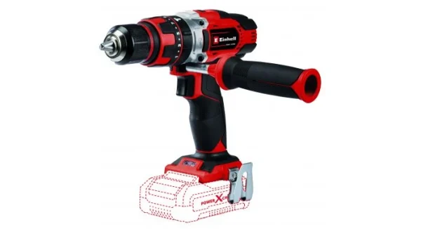 Einhell TE-CD 18/48 Solo – Perceuse Visseuse à Percussion – 18V Li-Ion – Pas Cher soldes France 4