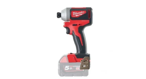 boutique pas cher Milwaukee M18 BLID2-0 18V Li-ion Accu Visseuse à Percussion Sans Fil – Brushless- 180 Nm – Machine Seule 1