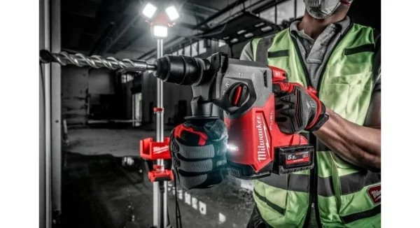 prix pas cher Milwaukee M18 FHX-0X Perfo-burineur Sans-fil – 18V Li-ion – SDS-plus – Boîte HD – Machine Seule 5